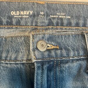 Old Navy Women’s  Baggy wide leg Blue Jeans